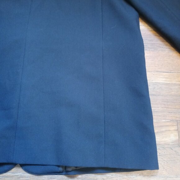 ABERCROMBIE & FITCH classic suiting blazer in black (L) - Picture 13 of 16